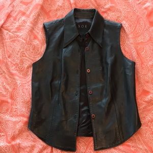 Leather Vest